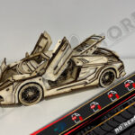 Archivos Lamborgini Murcielago 3mm Cnc laser cut Dxf, Ai, Cdr, Pdf, Svg.