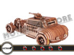 Archivos Auto Mad max 3mm modificado cnc laser cut Dxf, Ai, Cdr, Pdf, Svg. - Imagen 3