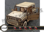 Archivos Suzuki Jimny 2021 3mm Cnc laser cut Dxf, Ai, Cdr, Pdf, Svg.
