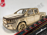 Archivos Toyota hilux modificado 3mm Cnc laser cut Dxf, Ai, Cdr, Pdf, Svg.