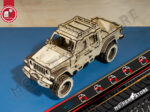 Archivos Jeep gladiator 3mm Cnc laser cut Dxf, Ai, Cdr, Pdf, Svg. - Imagen 3