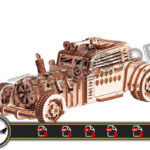 Archivos Auto Mad max 3mm modificado cnc laser cut Dxf, Ai, Cdr, Pdf, Svg.