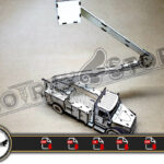 Archivos Camión International 4200 digger 3mm cnc laser cut Dxf, Ai, Cdr, Pdf, Svg.