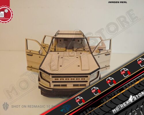 Archivos Ford Bronco Sport 3mm- Archivos Dxf, Ai, Cdr, Pdf, Svg