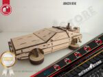 Archivos Delorean Volver al futuro 3mm Cnc laser cut Dxf, Ai, Cdr, Pdf, Svg - Imagen 3