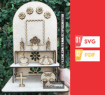 Día de Muertos Altar SVG – Kit Ofrenda Laser Cut File / Ofrenda Laser Cut File / Nicho Mexicano DIY| Day of the Dead