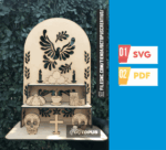 altar de muertos , day of the dead svg, dia de muertos mexico, day of the dead Laser cut, ofrenda svg, memorial kit, nicho altar de muertos