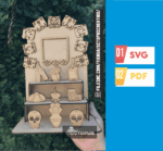 altar de muertos, day of the dead svg,dia de muertos mexico,day of the dead Laser cut, ofrenda svg, memorial kit, nicho altar de muertos #1