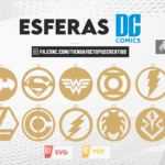 30 esferas comics, christmas ornaments SVG laser cut files, christmas ornaments personalized, superheroes & villians comics, christmas decor