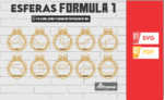 24 Formula 1 esfera, Formula 1 clipart, Christmas ornaments SVG laser cut files, personalized Christmas ornaments, Christmas decor. - Imagen 2