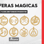40 Esferas harry pottter, hp wizard magic, christmas ornaments SVG laser cut files, christmas ornament personalized, christmas decor,DXF