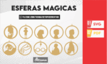 40 Esferas harry pottter, hp wizard magic, christmas ornaments SVG laser cut files, christmas ornament personalized, christmas decor,DXF - Imagen 3