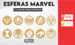 40 Esferas avengers, marvels superhero clipart, christmas ornaments SVG laser cut files, christmas ornaments personalized, christmas decor