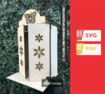 Altar Nicho de Muertos SVG | Day of the Dead laser cut | Ofrenda digital México | Memorial kit | Día de Muertos altar - Imagen 2