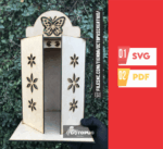 Altar Nicho de Muertos SVG | Day of the Dead laser cut | Ofrenda digital México | Memorial kit | Día de Muertos altar