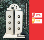 Altar Nicho para Mascotas SVG | Día de Muertos Pet Memorial | Ofrenda digital corte láser México| Memorial kit altar