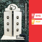 Altar Nicho para Mascotas SVG | Día de Muertos Pet Memorial | Ofrenda digital corte láser México| Memorial kit altar