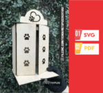 Altar Nicho para Mascotas SVG | Día de Muertos Pet Memorial | Ofrenda digital corte láser México| Memorial kit altar - Imagen 2