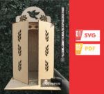 Altar Nicho de Muertos SVG | Day of the Dead laser cut | Ofrenda digital México | Memorial kit | Día de Muertos altar