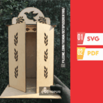 Altar Nicho de Muertos SVG | Day of the Dead laser cut | Ofrenda digital México | Memorial kit | Día de Muertos altar