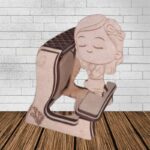 nena arrodilla comunion