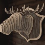 Losyach diseño digital para corte láser en MDF, archivo vectorial DIY