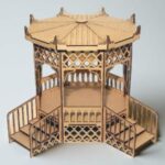 Coreto para corte láser en MDF 3mm – Diseño digital DIY fácil y rápido