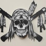 Archivo digital Kafatası para corte láser en MDF 3mm, diseño fácil de ensamblar