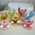 Soporte para Huevos de Pascua en Corte Láser - Stand Gallina Digital