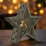 Star Light Lamp: diseño digital para corte láser en MDF 3mm