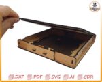 Caja para recuerdos de boda de madera contrachapada: archivos cortados con láser (SVG, DXF, PDF) - Imagen 2