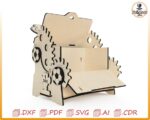 Caja mecánica personalizada, caja de papá mecánica cortada con láser, plantillas de caja mecánica para el dia de papá - Imagen 7