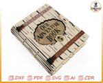 Caja de libros de aventuras SVG: Proyecto DIY cortado con láser (descarga digital) - Imagen 7