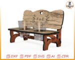 Soporte para vasos de chupito SVG | Archivos cortados con láser para mini soporte para vasos de chupito | Descarga digital para corte con láser - Imagen 5