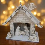 Diseño digital para corte láser de Nacimiento Stsenka - archivo instantáneo en CDR, AI, DXF y SVG