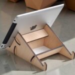 Soporte para Tablet en MDF 3mm para Corte Láser - Archivo Digital