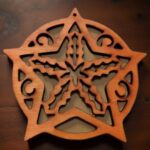 Adorno digital de árbol de Navidad para corte láser | Archivos CDR, AI, DXF, SVG