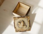 Caja de joyería decorativa en madera para corte láser – archivo digital descargable