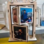 Marco Giratorio Personalizado “Te Amo” – Corte Láser MDF 3 mm | Archivos AI · PDF · CDR · DXF · SVG - Imagen 2