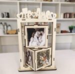 Marco Giratorio Personalizado “Te Amo” – Corte Láser MDF 3 mm | Archivos AI · PDF · CDR · DXF · SVG