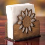 Dispensador de servilletas girasol – archivo para corte láser