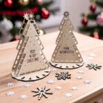 Calendario de Adviento para barras de chocolate, Árbol de Navidad 24 barras de chocolate - Imagen 3