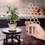 Soporte panal para plantas - Celosía trepadora de madera (archivo digital para corte láser)