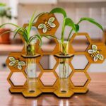 Estación de propagación en panal – archivo digital para corte láser (SVG, DXF, AI, CDR)