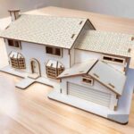 Kit 3D Casa de Los Simpson - archivos CDR/AI/DXF/SVG para corte láser