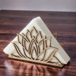 Servilletero cortado a láser SVG – Decoración de mesa de madera (Descarga digital) - Imagen 2