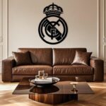 Arte mural Real Madrid para corte láser - archivo digital SVG/AI