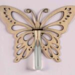 Estación de propagación Butterfly - archivo corte láser para plantas (madera)