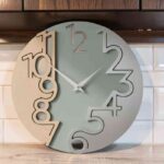 Reloj de pared moderno de madera - Archivo para corte láser