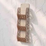 Organizador decorativo para estantes de pared | Archivo corte láser SVG/DXF/CDR/AI